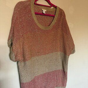 Chico's Scoop Neck Sweater, Size 4